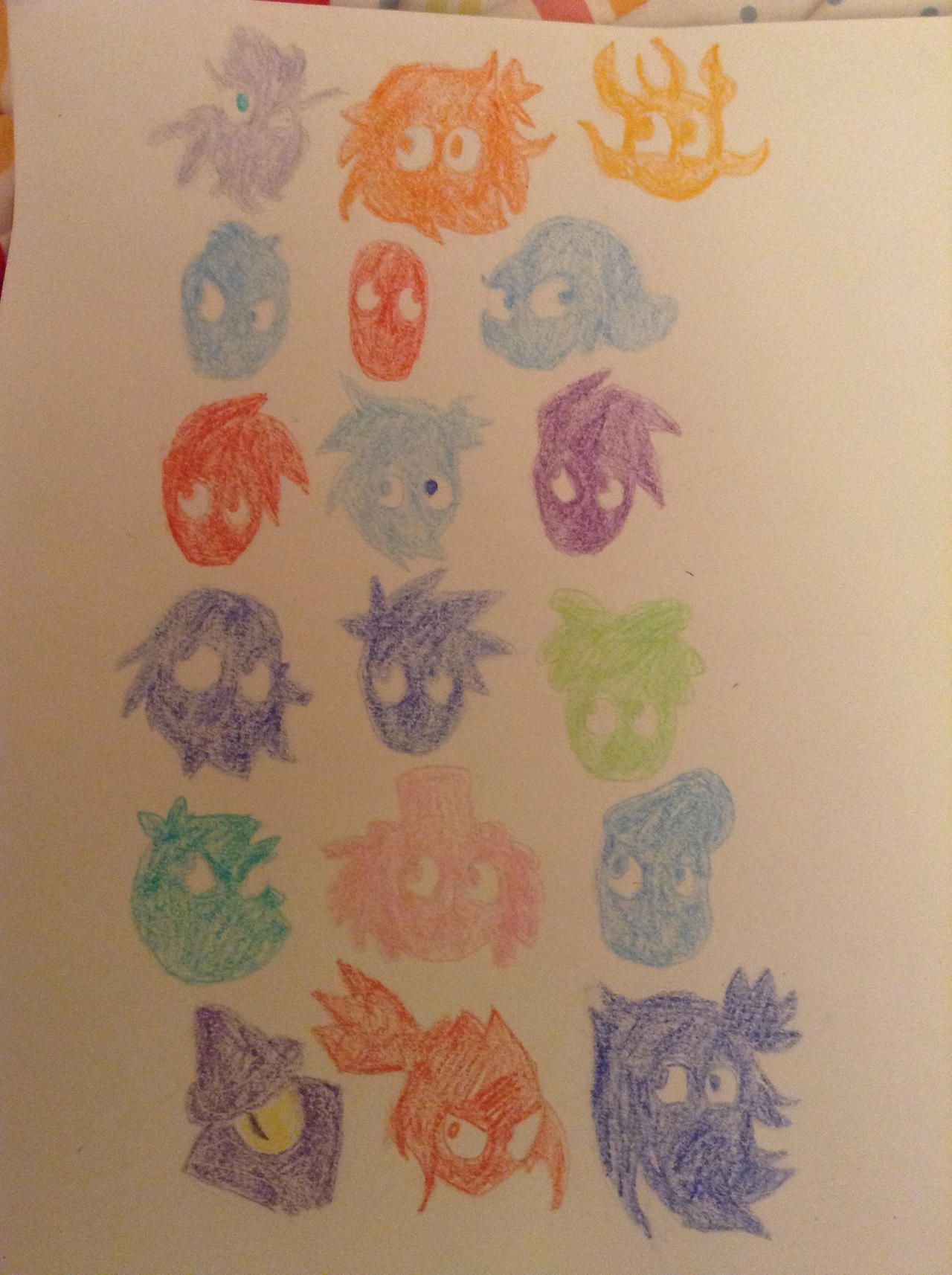 Ojs Character Sonic symbols of OJ Ocs and characters by Pinkpoke on DeviantArt