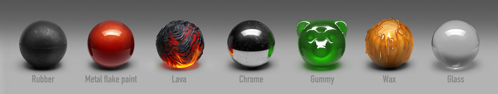 Material studies by SimonDubuc on DeviantArt