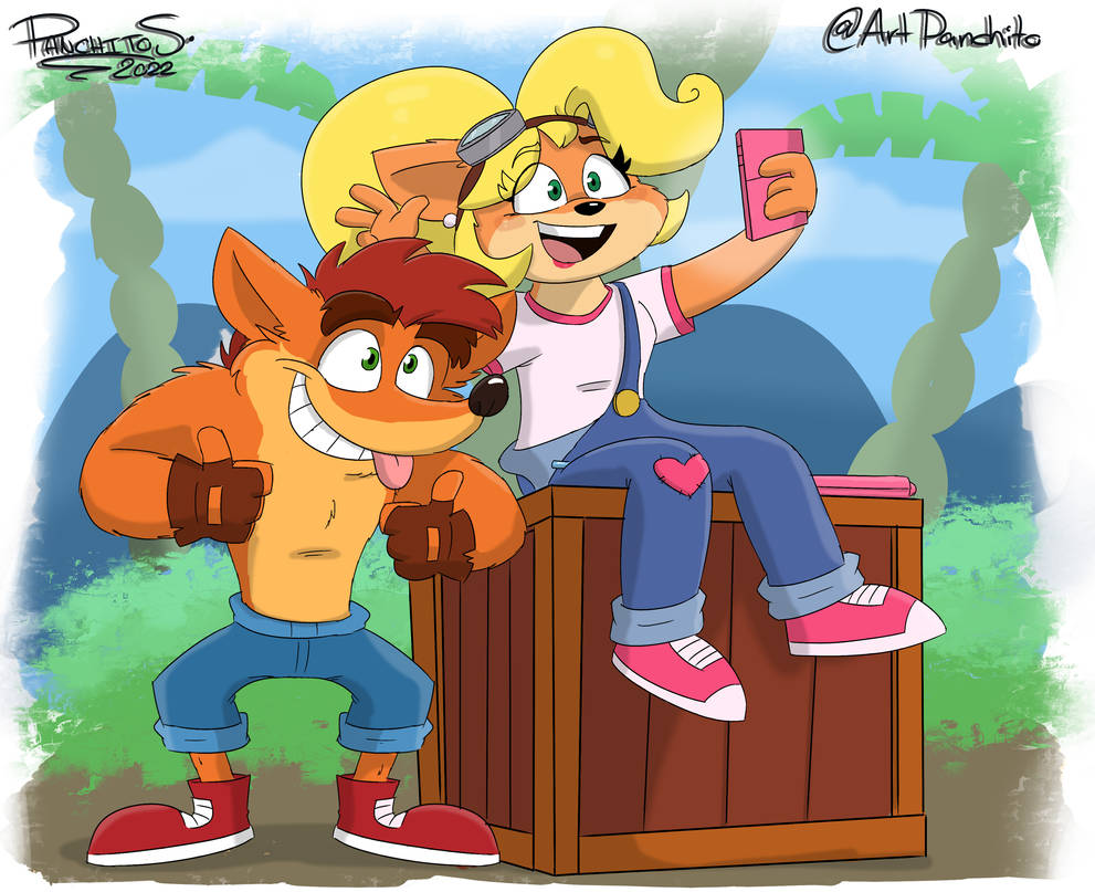 CRASH AND COCO CRASH BANDICOOT By PANCHITO15 On DeviantArt crash-and-coco-crash-bandicoot-by-panchito15-on-deviantart