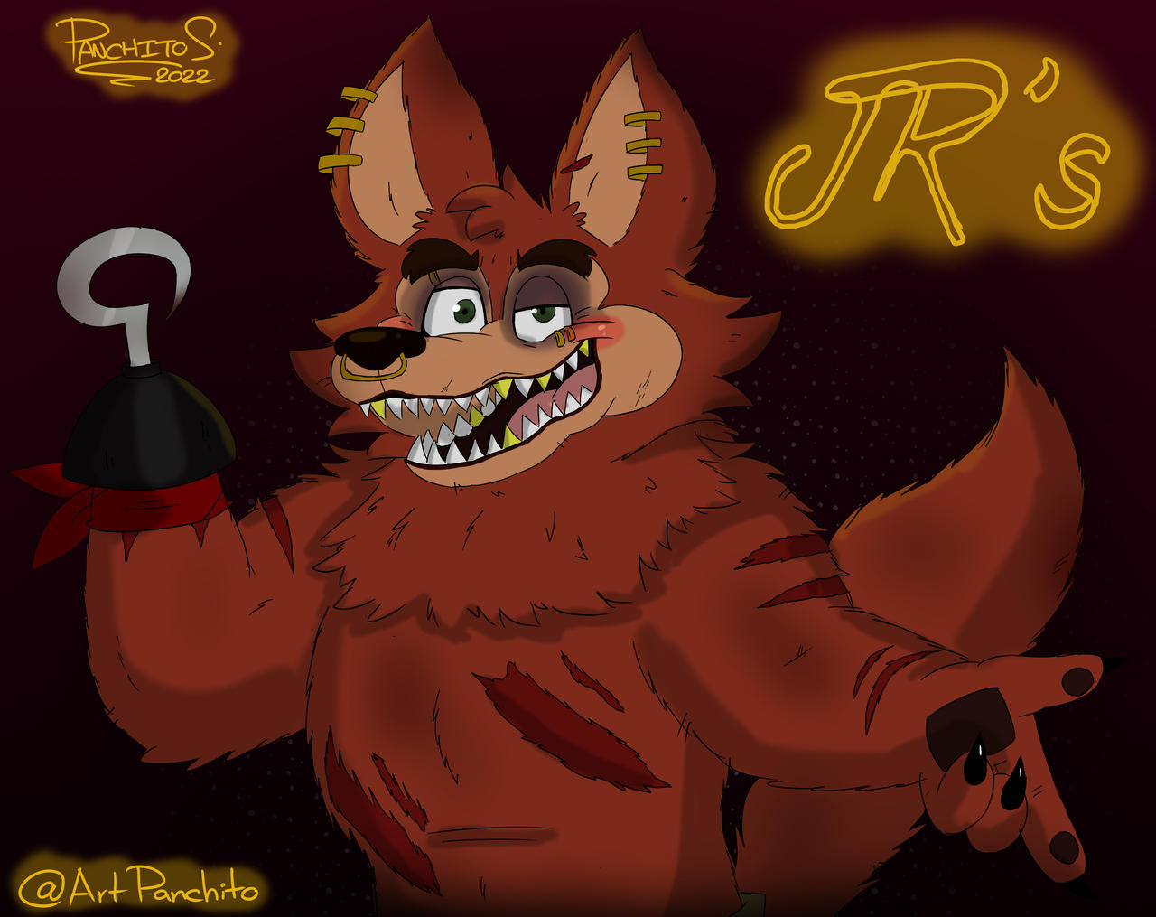 Foxy the Pirate (JR's), The FNAF Fan Game Wikia