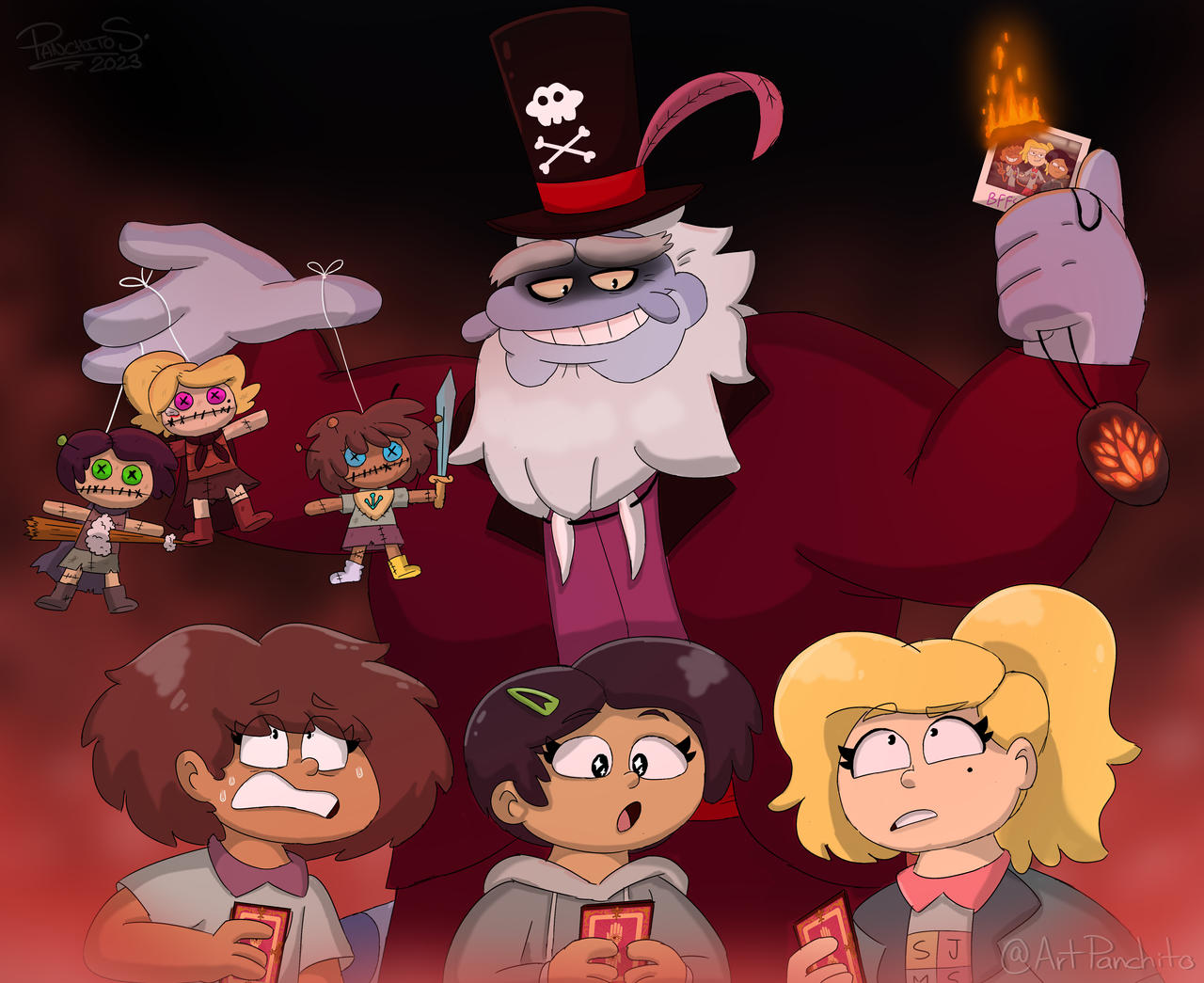 FRIENDS ON THE OTHER SIDE - VERSION AMPHIBIA. by PANCHITO15 on DeviantArt