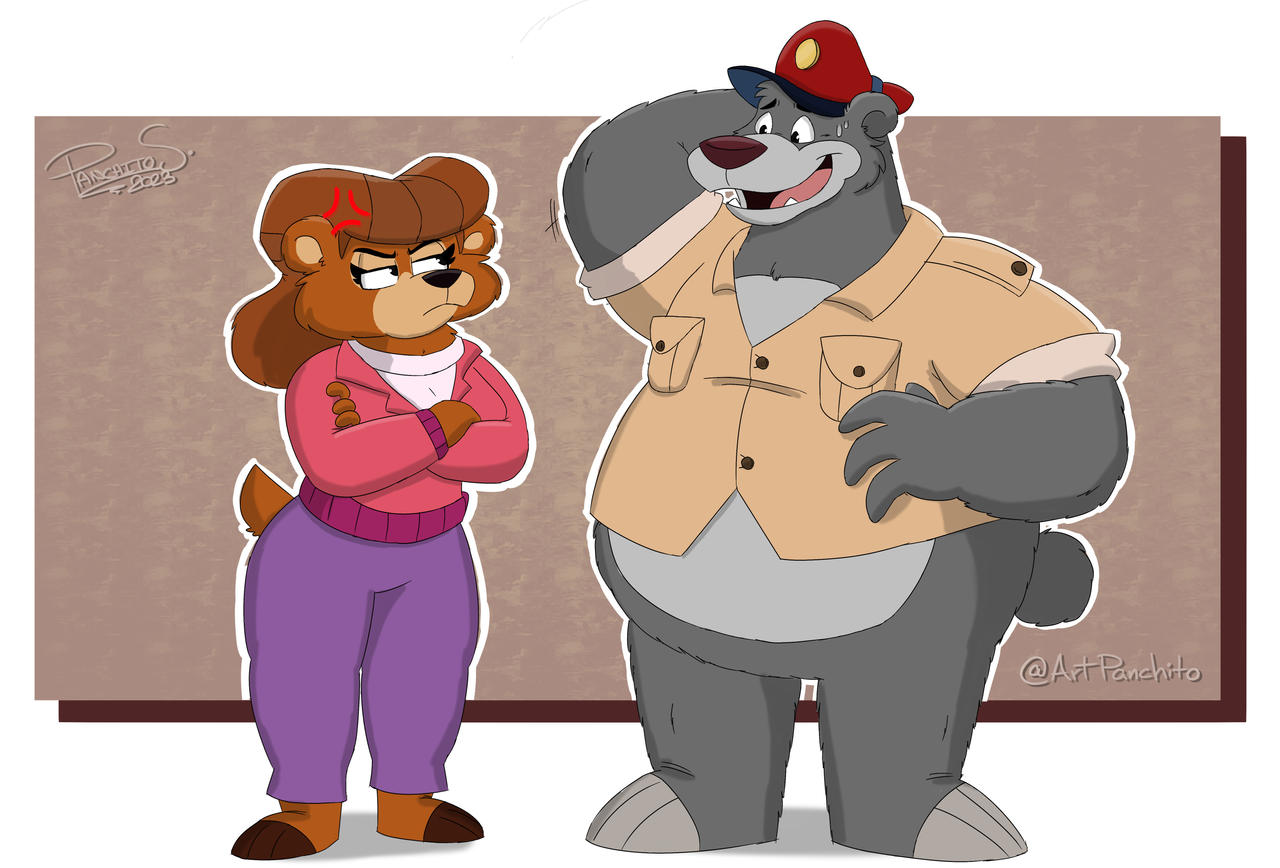 BALOO AND REBECCA CUNINGHAM TALESPIN By PANCHITO15 On DeviantArt baloo-and-rebecca-cuningham-talespin-by-panchito15-on-deviantart
