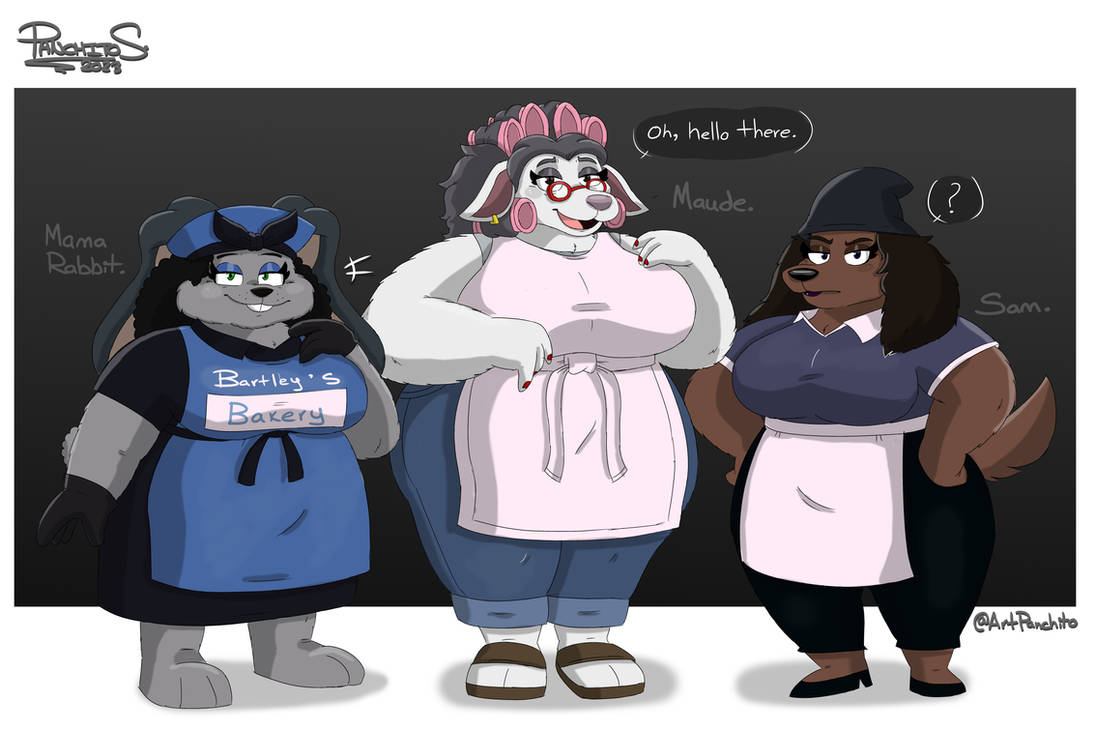 Man From The Window Rabbit FAN ART MAUDE,SAM AND MAMA RABBIT. by PANCHITO15 on DeviantArt