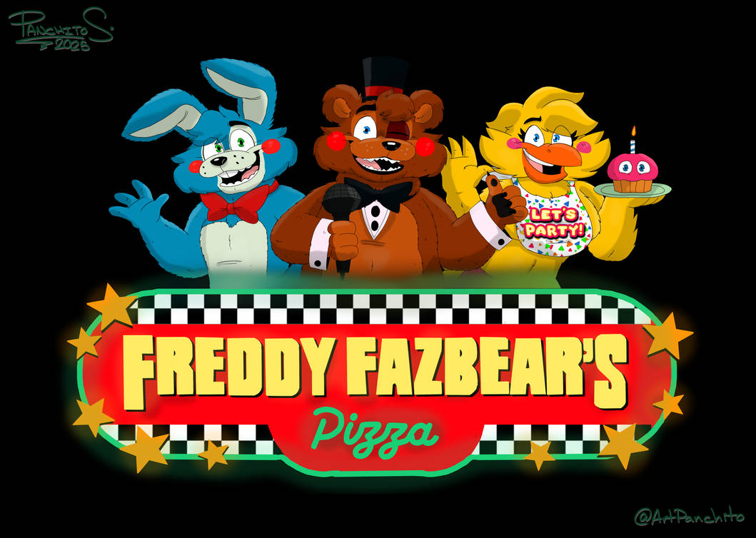 FREDDY FAZBEAR'S PIZZA LOGO - FNAF 2 MOVIE by PANCHITO15 on DeviantArt