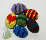 Easter eggs by MyntKat