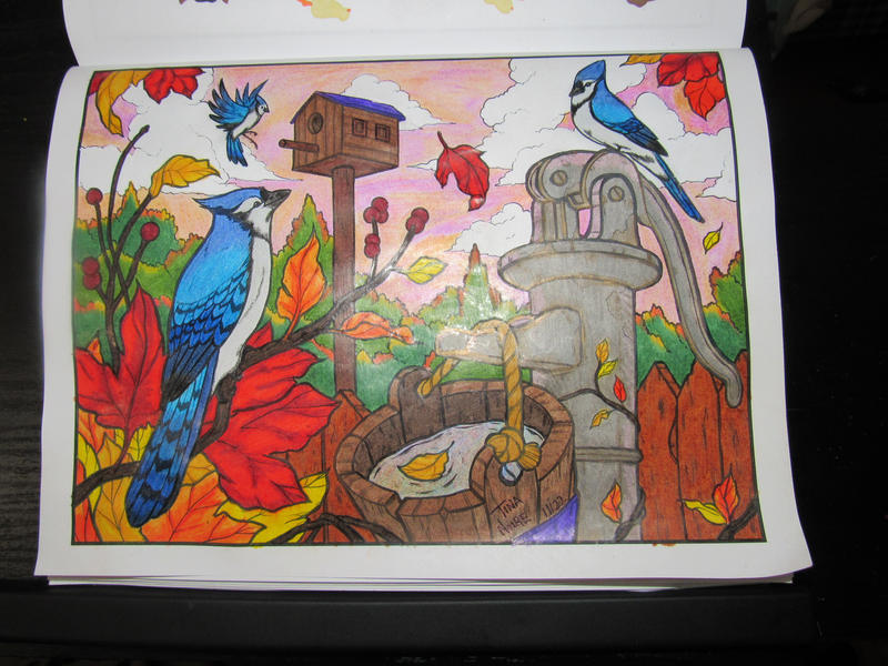 Fall Coloring Fun - 2022 - Castle Colored Pencils! by NoireComicsStudio on  DeviantArt