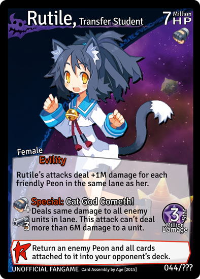 Disgaea: Netherwar Card Game - Rutile