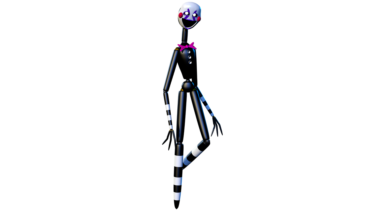 Splinks Puppet (FNAF/Blender) Puppet Model By Me by toybonniestudio3 on DeviantArt