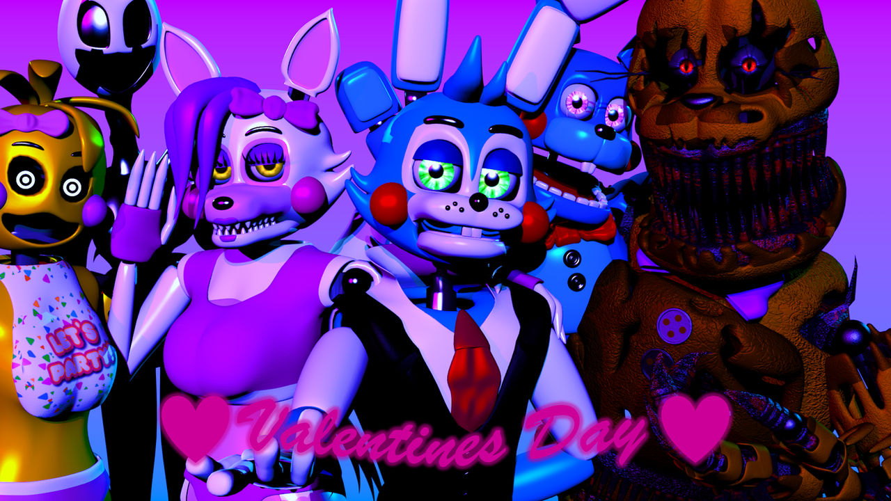 (FNAF/Blender) Happy Valentines Day by toybonniestudio3 on DeviantArt