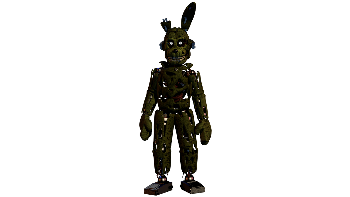 (FNAF/Blender 2.79) Springtrap Model By Me by toybonniestudio3 on ...