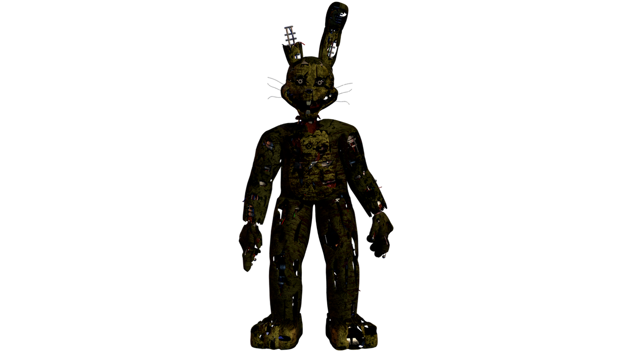 (FNAF/Blender 2.79) New Springtrap Model by toybonniestudio3 on DeviantArt