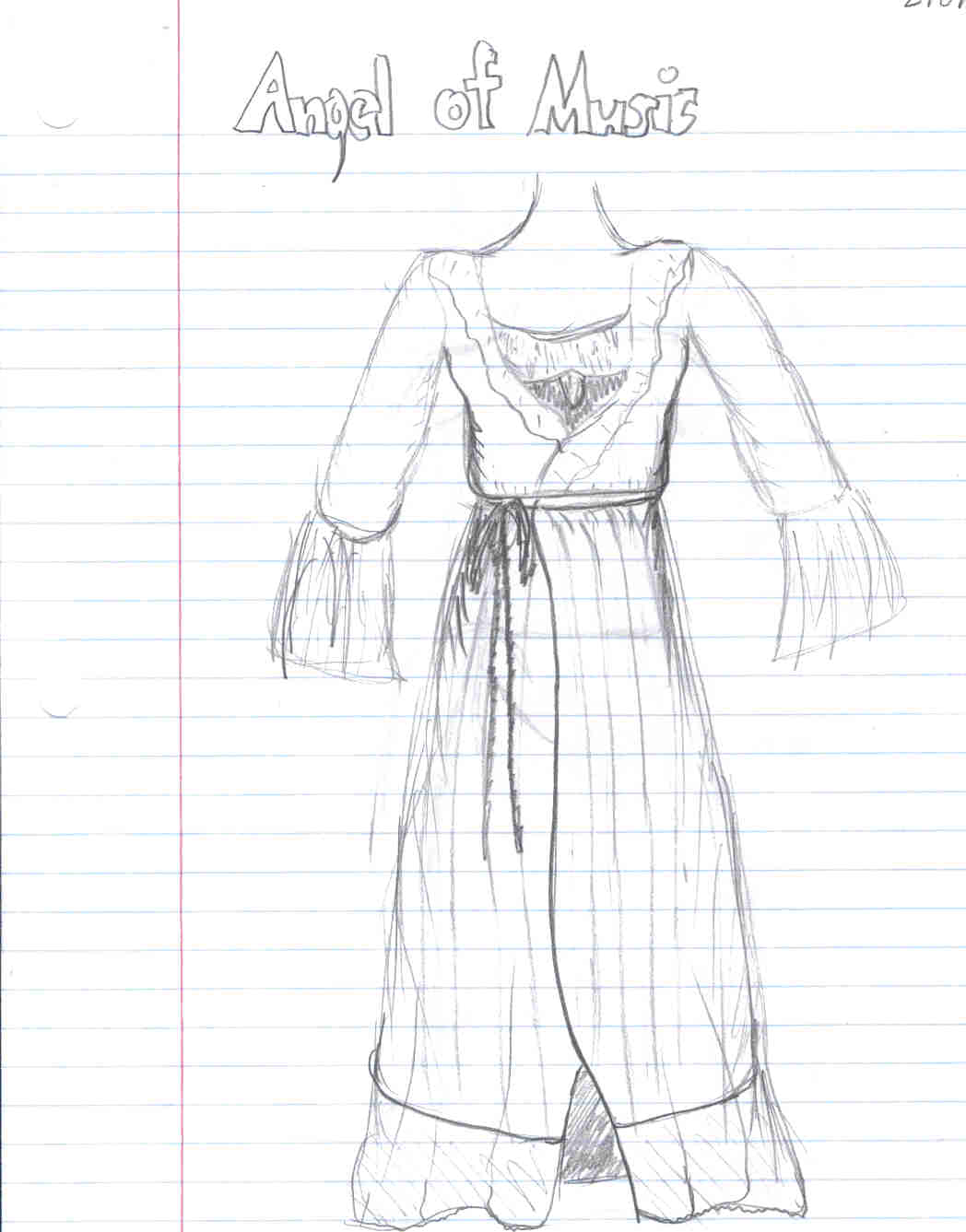 Christine Daae Nightgown by aradiawitch18 on DeviantArt