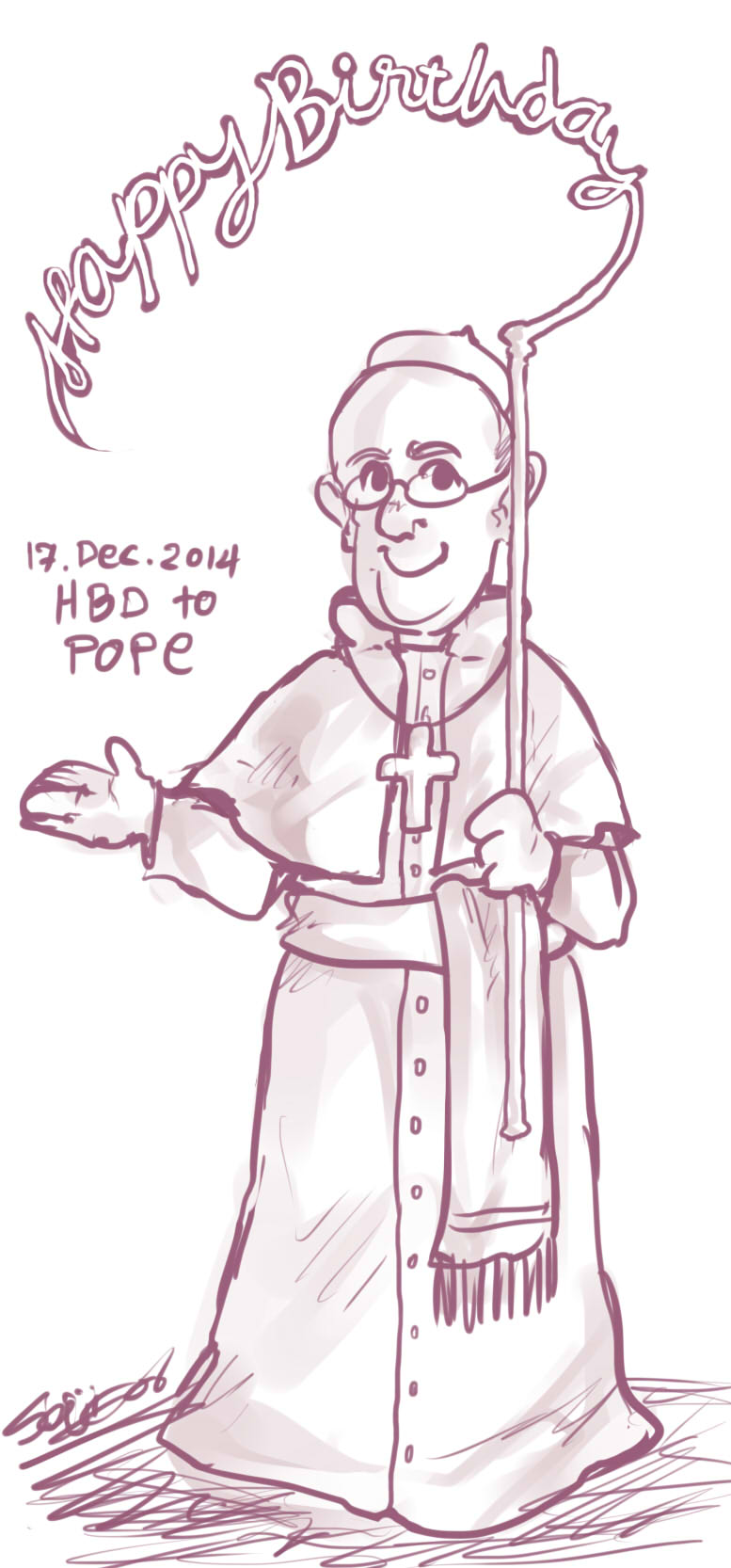 HBD to Pope Francis