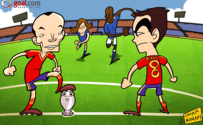 Spain look to tiki-taka the Euro trophy home again