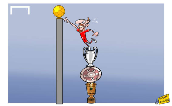 Ribery stacks up the silverware in bid for Ballon