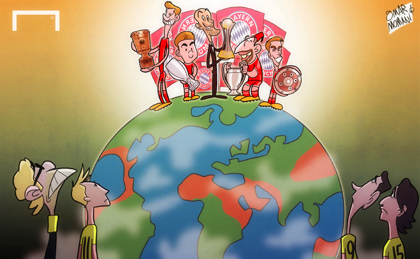 Bayern on top of the World