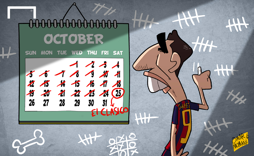 Suarez counting down the days to Clasico debut