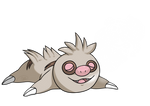 Slakoth used Yawn! by nabhalim