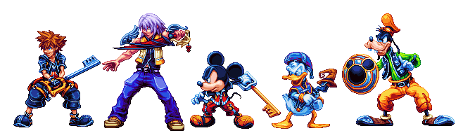 Kingdom Hearts 2 crew