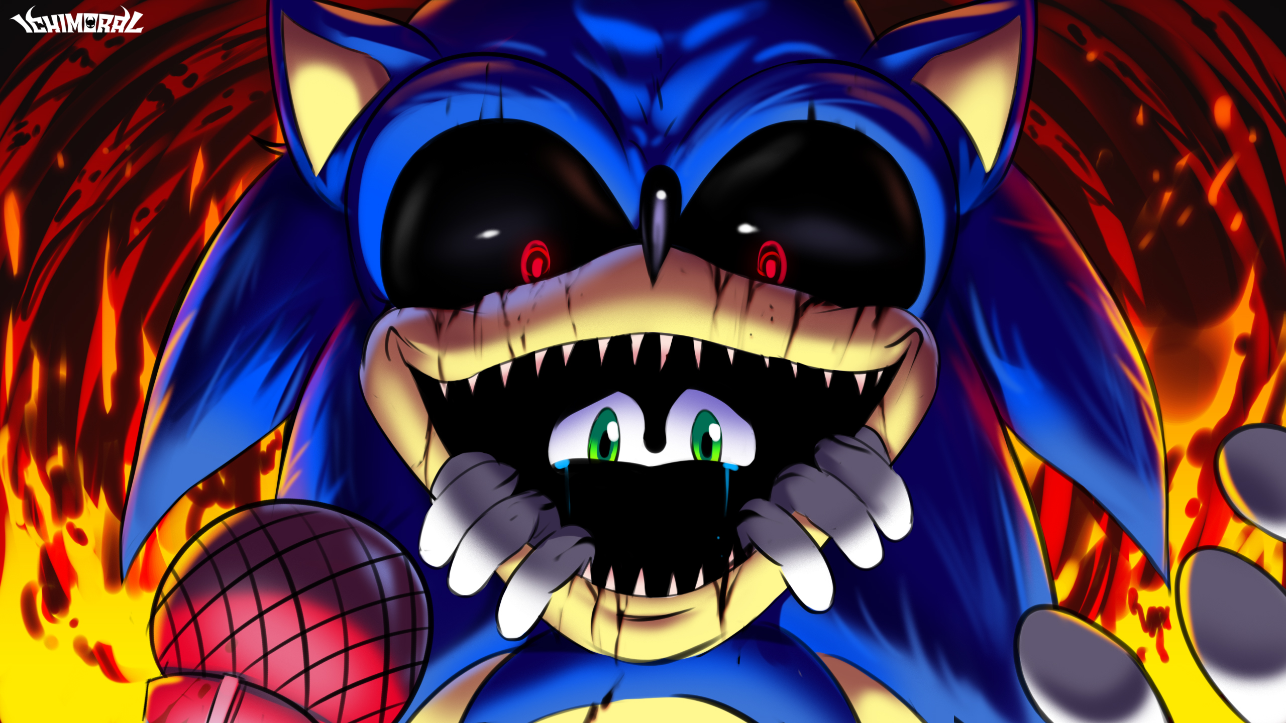 Sonic.exe - Friday Night Funkin MOD by ichimoral on DeviantArt