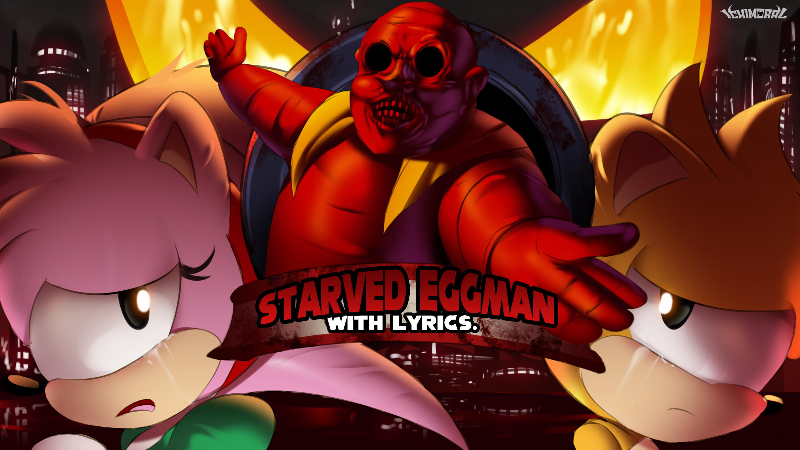 Starved Eggman - Vs Sonic.exe 3.0 by ichimoral on DeviantArt