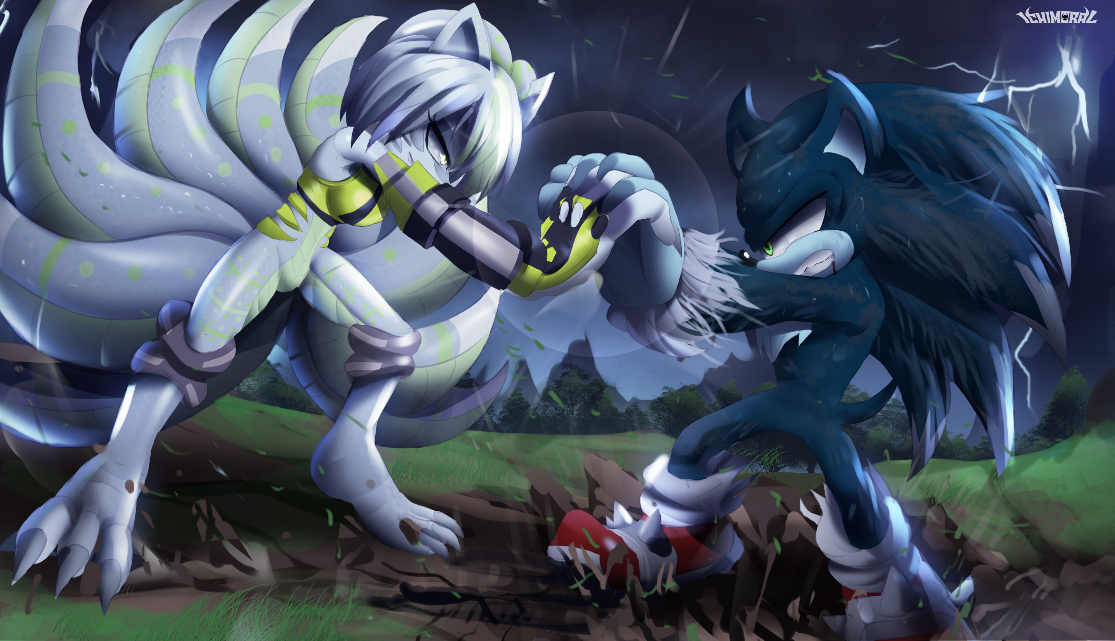 Lord X Sonic by ichimoral on DeviantArt