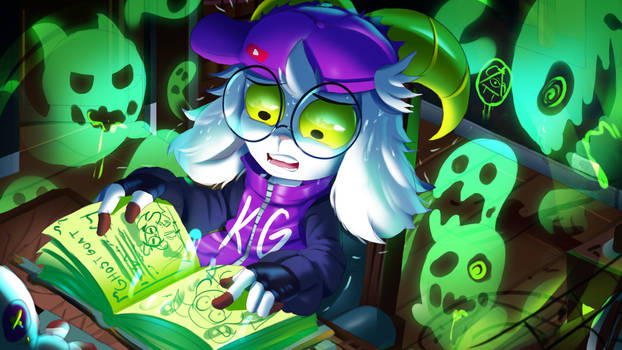 Commission - Ghost'n Goats Spooky Story