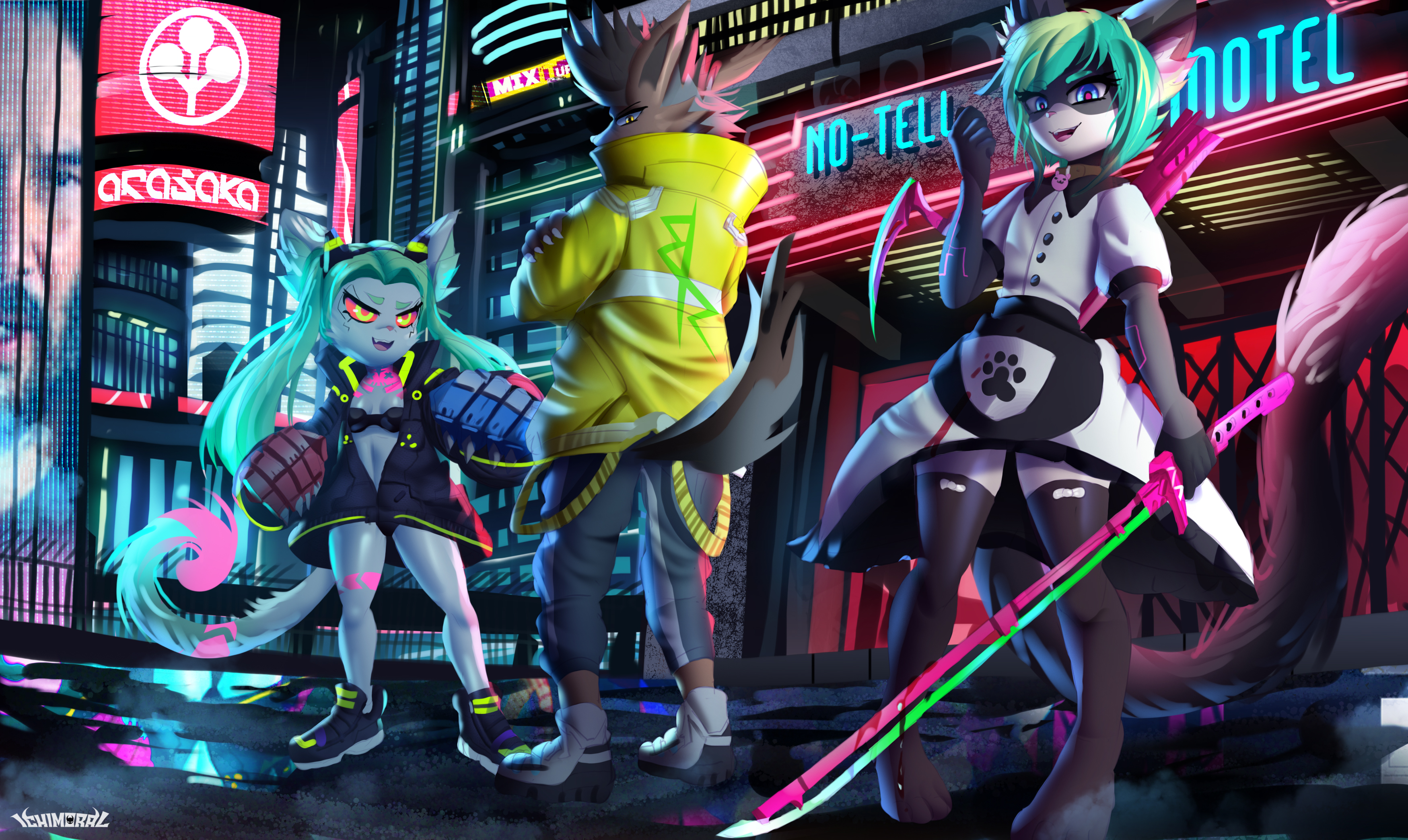 Cyberpunk Edgerunners Wallpaper by MizoreSYO on DeviantArt