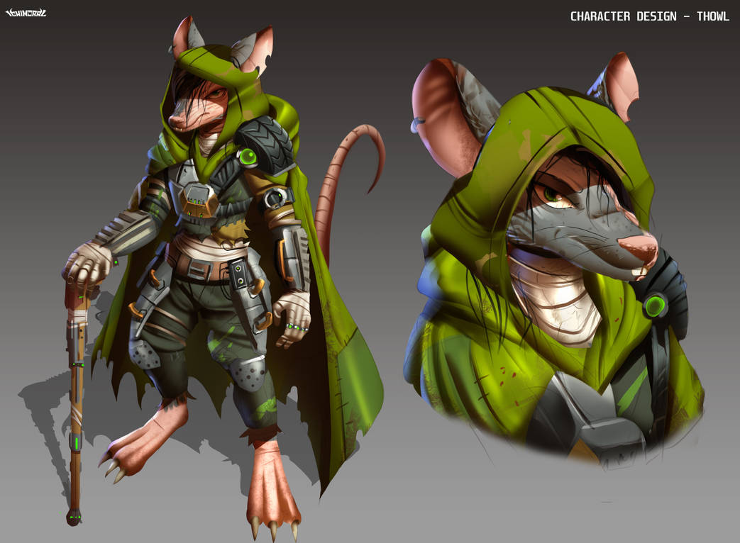Rogue Rats Character Design Commission - Rogue Rat by ichimoral on DeviantArt
