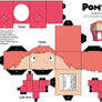 Ponyo Cubeecraft Papercraft