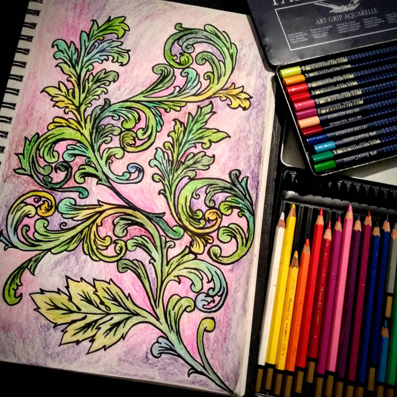 colored scrollwork by Muhobi on DeviantArt