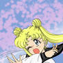 Headbump::Sailor Moon Manga Panel Coloring