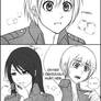 [Dangerous Girl] - Armin x Veena x Eren MEME MANGA