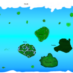 Imagineko Homeworld map with names by MajikkanBeingsUnite