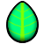 Leaf-Type Imagineko Egg by MajikkanBeingsUnite