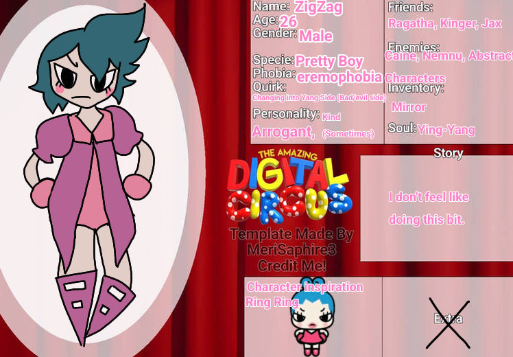 3rd tadc oc- by Anonymous225567 on DeviantArt