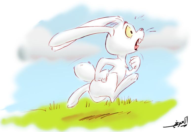 running rabbit by KING-SORROW on DeviantArt running rabbit by KING-SORROW on DeviantArt