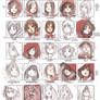 25 Expressions: Red
