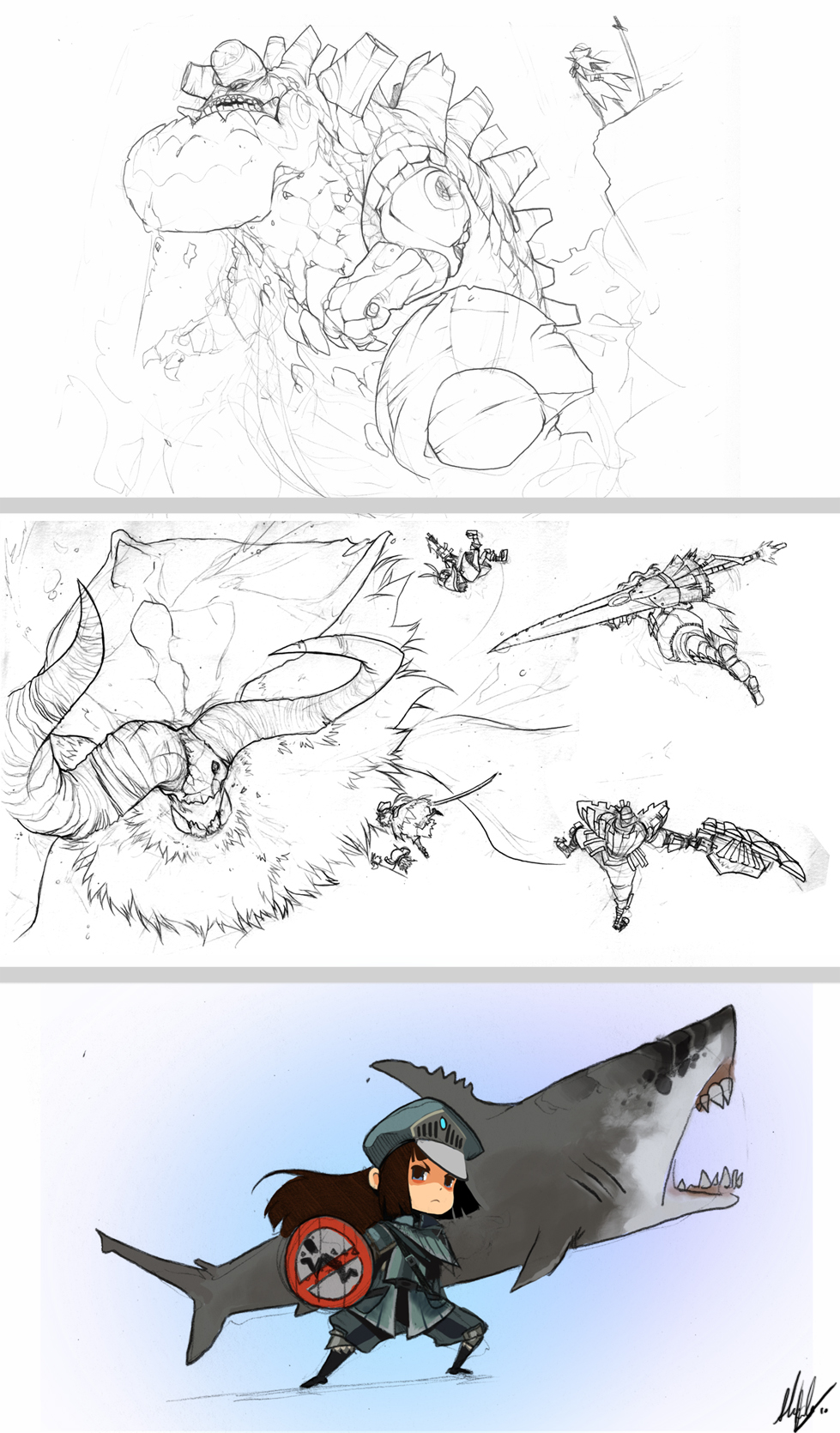 Monster Hunter Scraps.