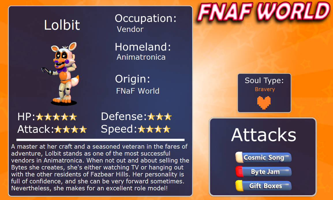 Lolbit Clickstream World Refs - Lolbit by RedSoulSpengle on DeviantArt