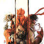Street Fighter 1 - 6 COVER
