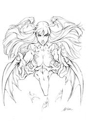 Morrigan - Ultimate Edish - Pencils