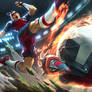 Soccer Lee Sin and Rammus