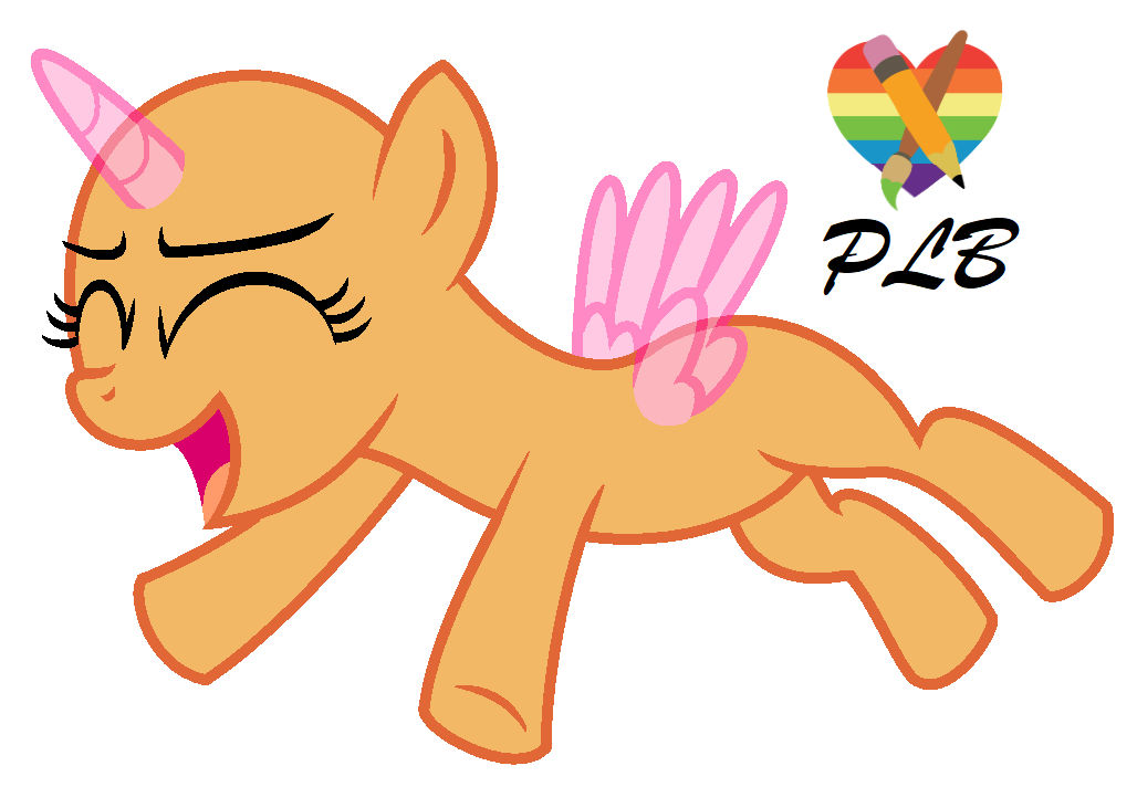 Mlp Base Flying Filly by PrincessLilyBrush on DeviantArt