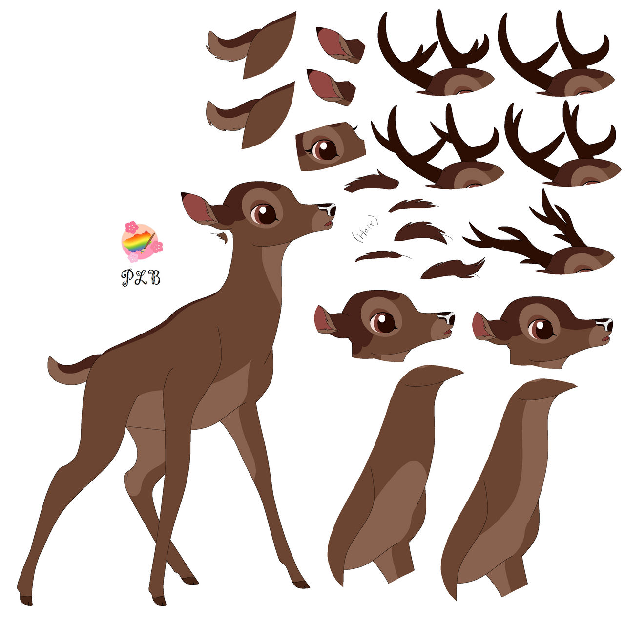 Bambi Base (4) by PrincessLilyBrush on DeviantArt