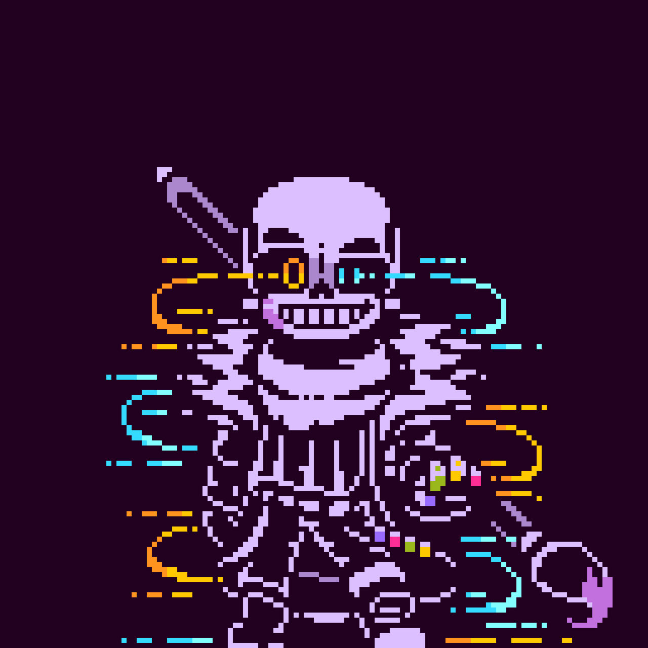 Pixilart - Sans battle sprite by RJW3009