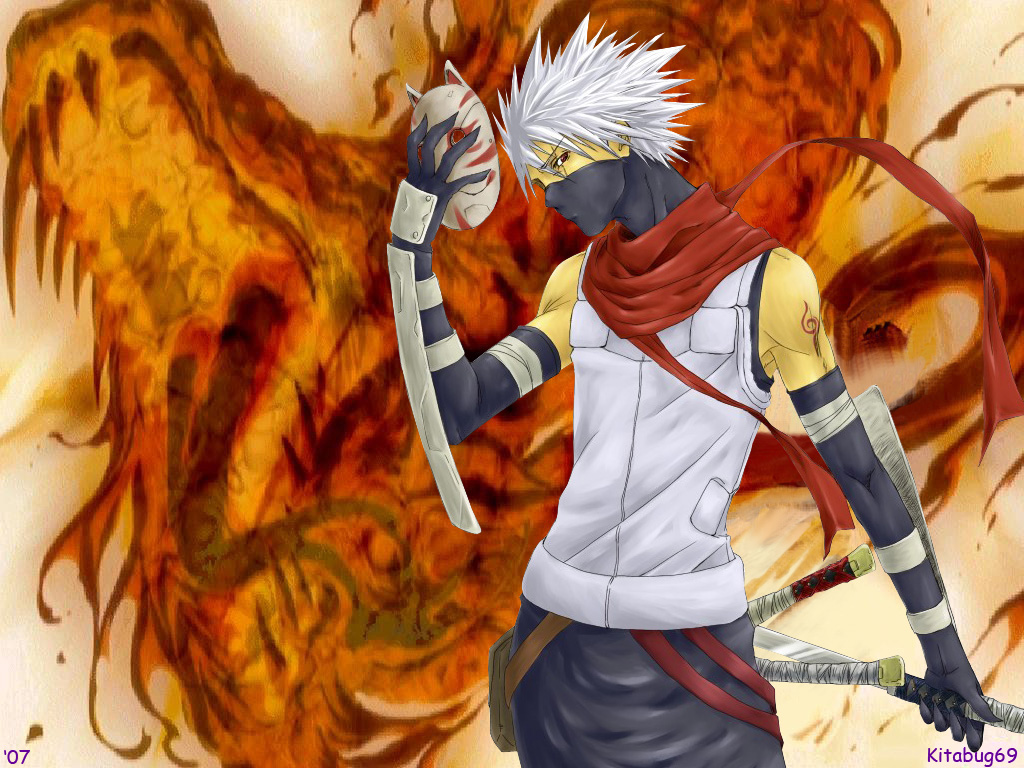 Kakashi Hatake - Naruto by dragonarts1 on DeviantArt