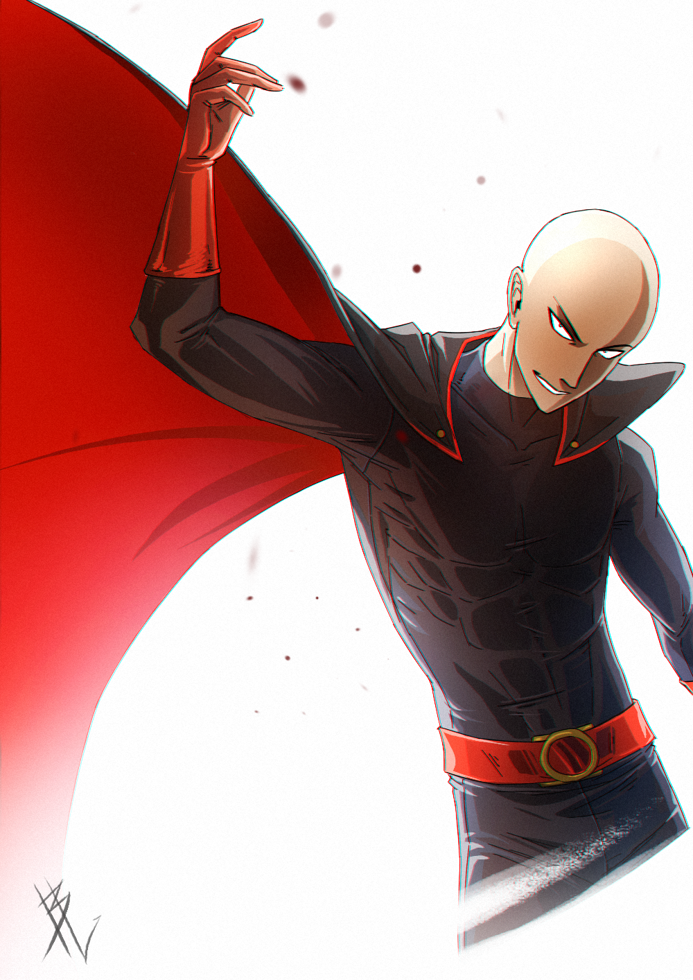 AI Art: Saitama (ONE PUNCH MAN) Villain mode by @Arazhulo0976