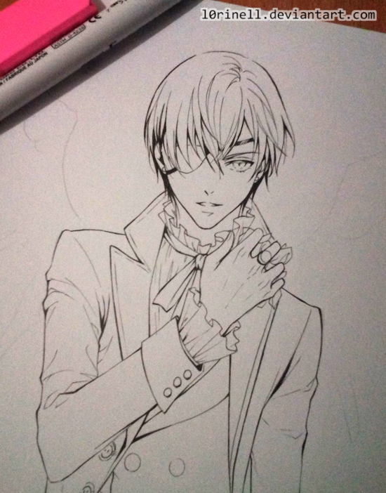 Adult Ciel sketch