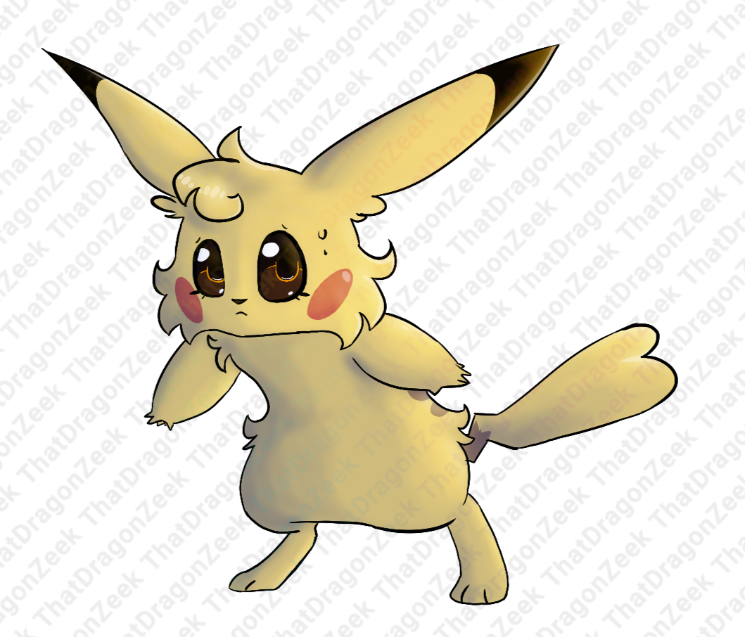 How to draw cute and cute PIKACHU Pokémon ♥ Cute Drawings